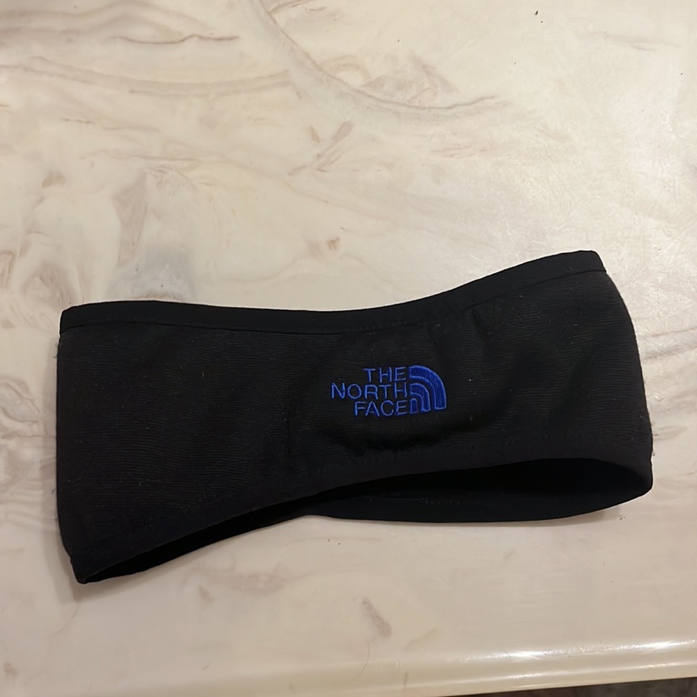 The North Face- Headband Ear Warmer Black and Blue